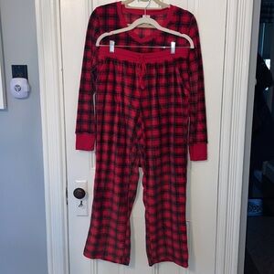 Croft & Barrow Plush Flannel Pj Set